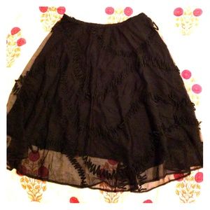 Black skirt
